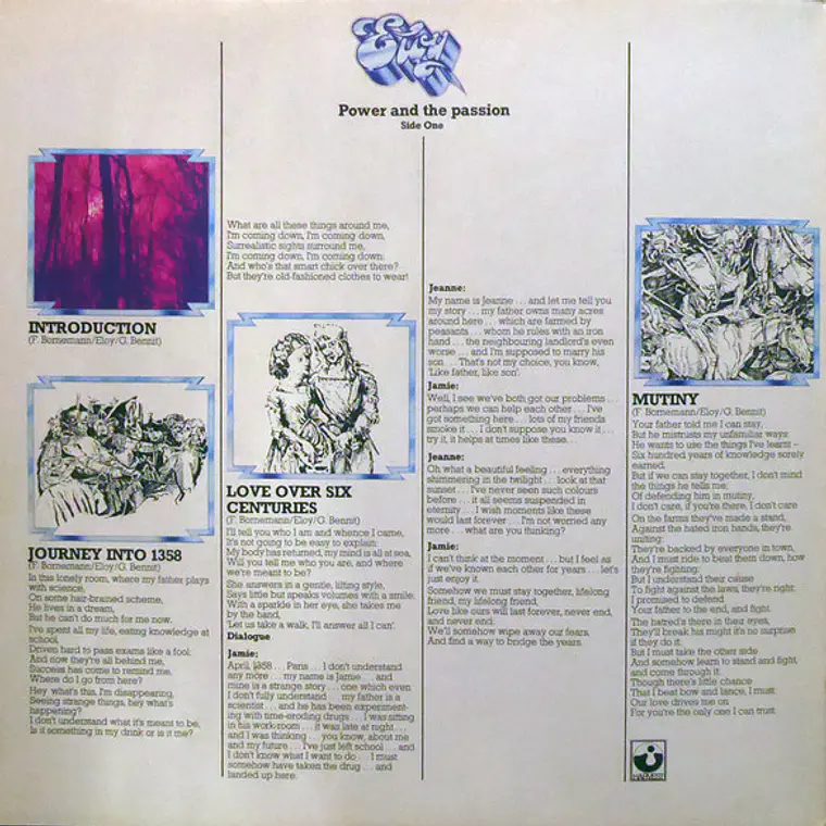Eloy – Power And The Passion / NM / EXC 5