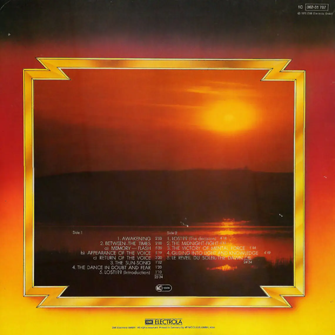 Eloy – Dawn / NM / VG++ / DETALLES LEVES EN BORDE DE LA PORTADA 2