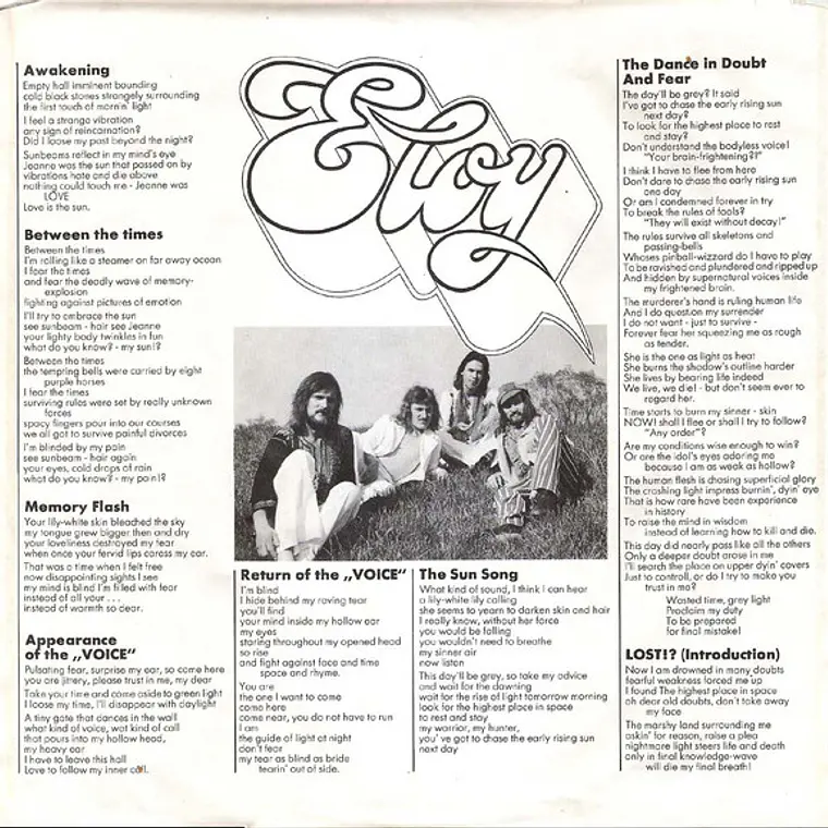 Eloy – Dawn / NM / VG++ / DETALLES LEVES EN BORDE DE LA PORTADA 6