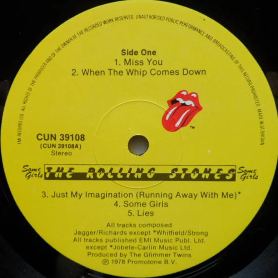 The Rolling Stones – Some Girls  / EDIC  JAPON 978 / TROQUELADA  3