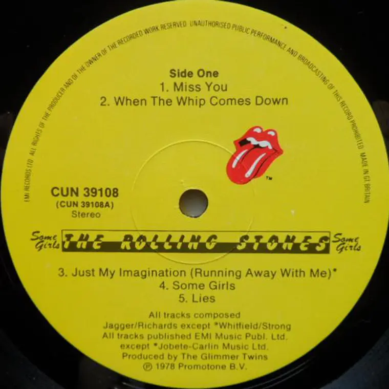 The Rolling Stones – Some Girls  / EDIC  JAPON 978 / TROQUELADA  3