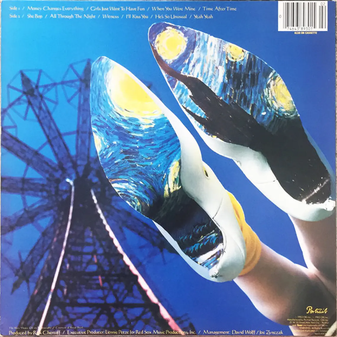 Cyndi Lauper – She's So Unusual Portada de album Cyndi Lauper - She's So Unusual Más imágenes 2