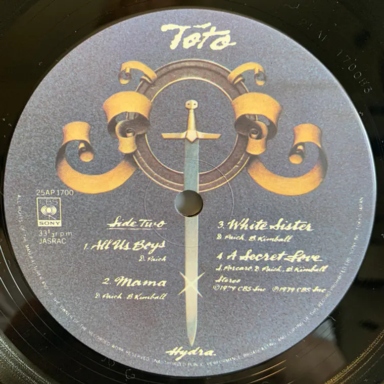 Toto – Hydra ED JAPON 4