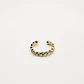 Anillo Estrellas Resina Dorado - Miniatura 1
