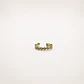 Anillo Estrellas Resina Dorado - Miniatura 2