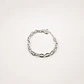 Pulsera Candado Eslabones Plateada - Miniatura 1