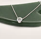 Collar Punto de Luz Bañado en Plata - Miniatura 3