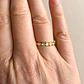 Anillo Estrellas Resina Bañado en Oro - Miniatura 3