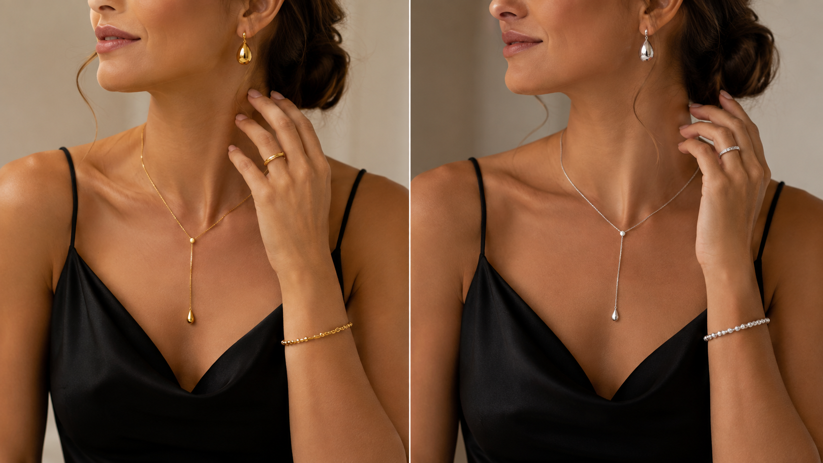 Qué joyas usar con un vestido negro: guía para combinarlo