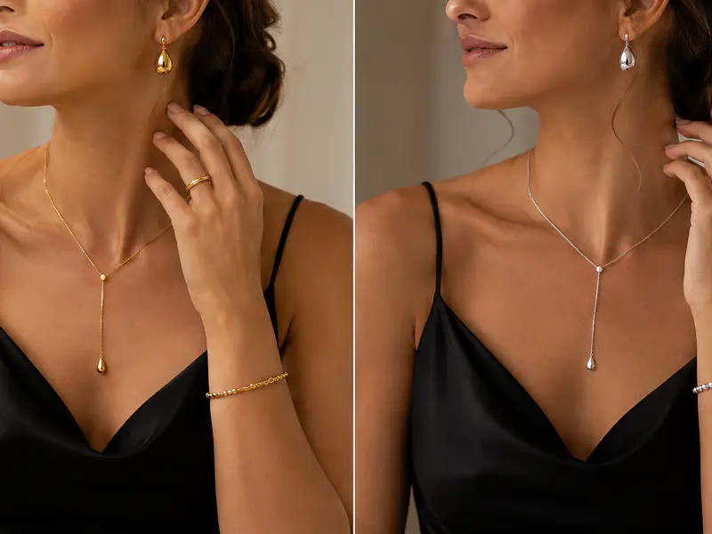 Qué joyas usar con un vestido negro: guía para combinarlo