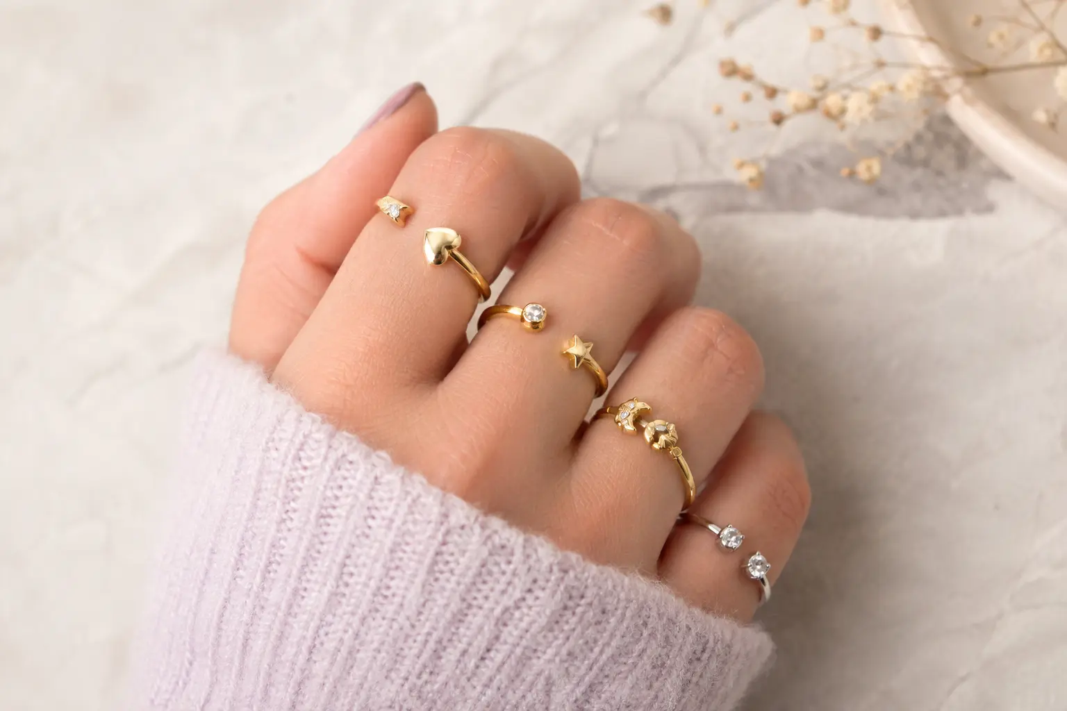Anillos ajustables: cómo elegirlos, usarlos y regalarlos