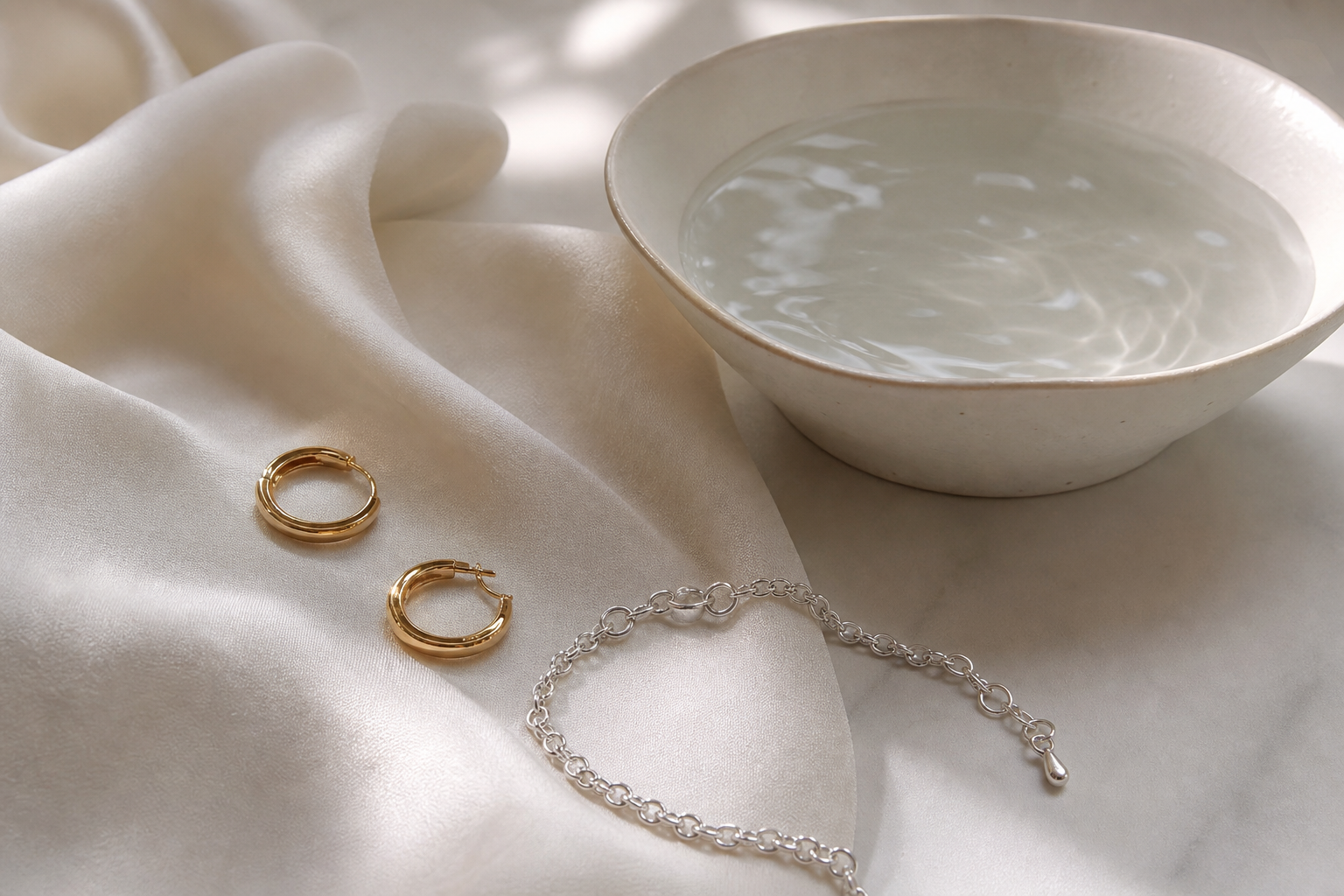 Cómo limpiar joyas bañadas en oro y plata sin dañarlas