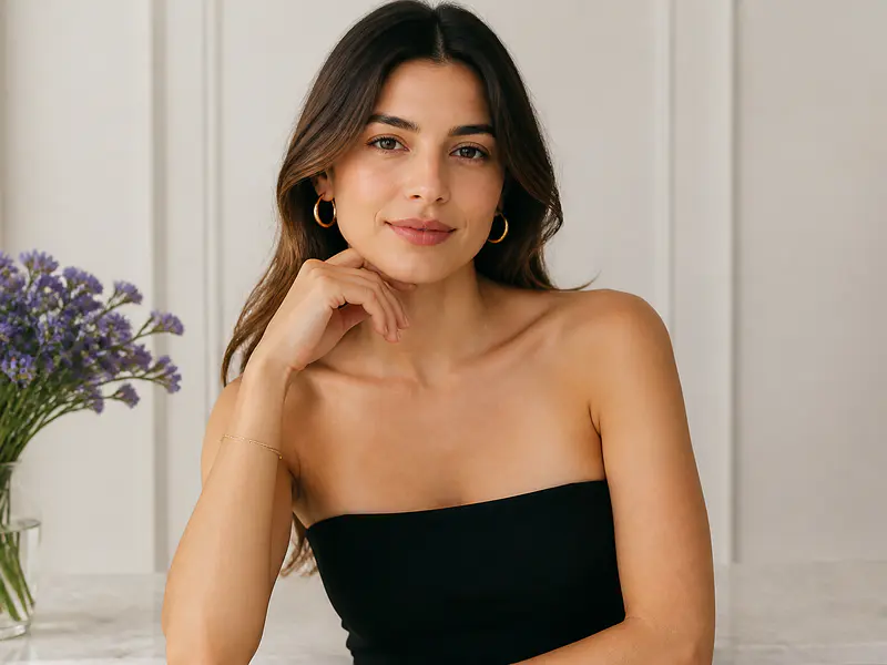 Qué joyas usar con un vestido strapless: guía para acertar