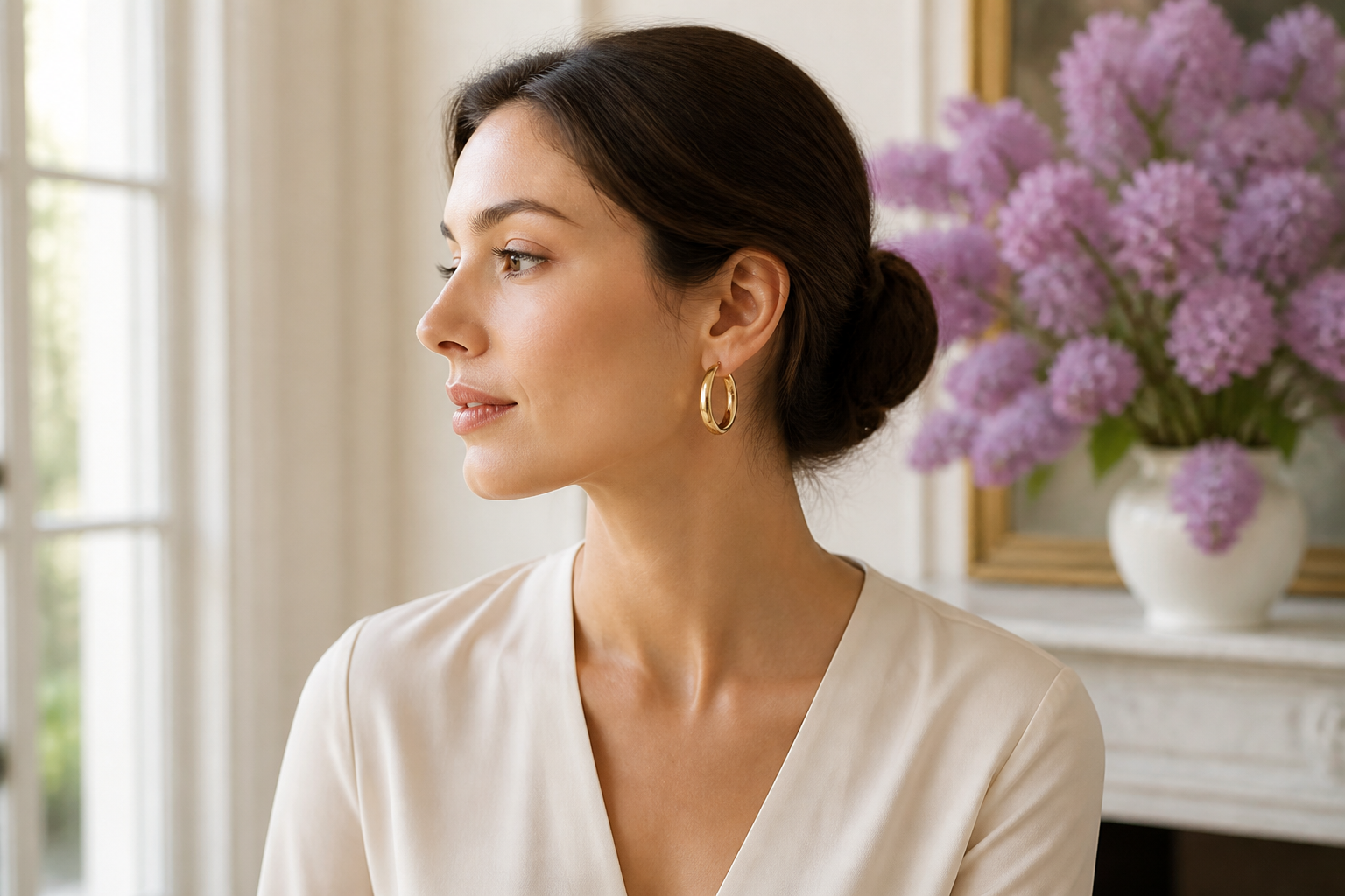 Qué aros usar según tu peinado: guía para cabello suelto y recogido