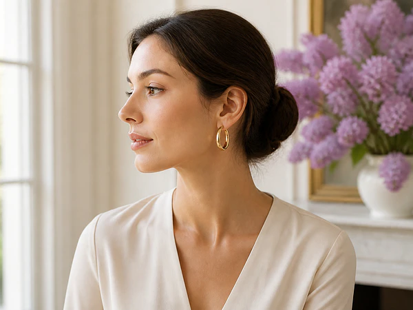Qué aros usar según tu peinado: guía para cabello suelto y recogido