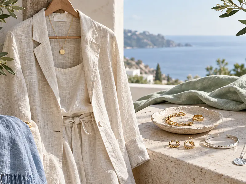 Cómo combinar joyas con prendas de lino: guía fresca para vestir con estilo