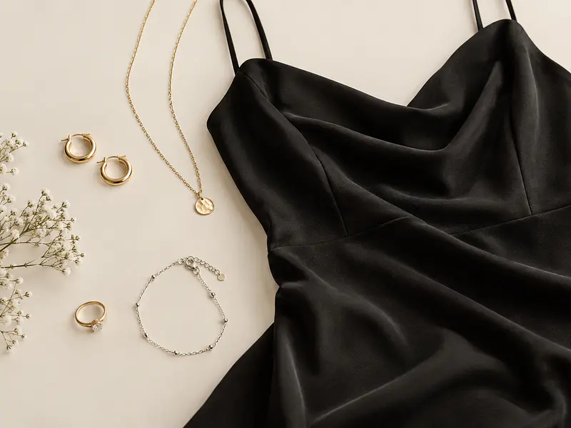 Cómo combinar joyas con un vestido negro: ideas para cada ocasión