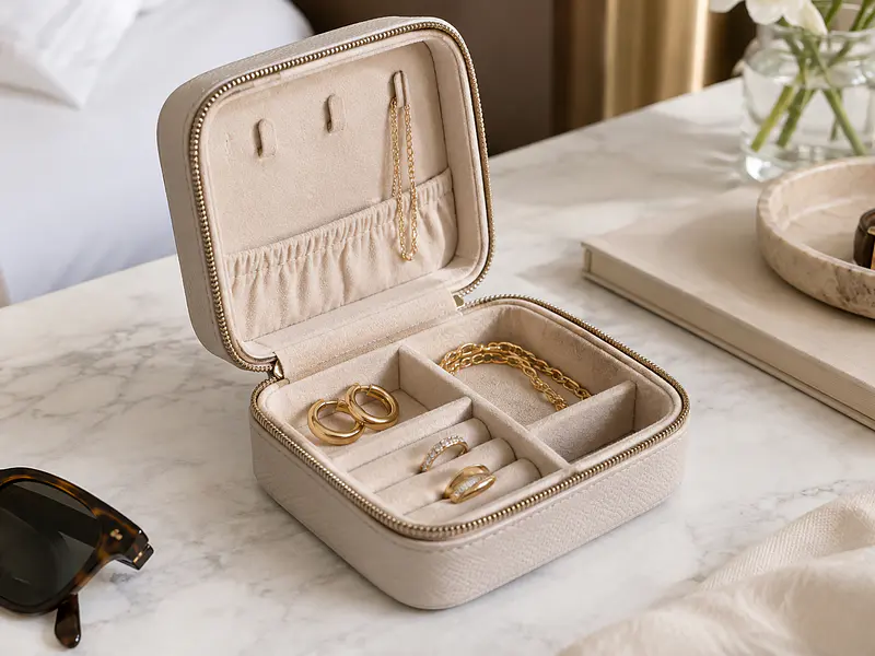 Joyas para viajar: qué llevar en la maleta y cómo cuidarlas