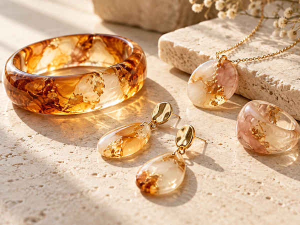 Joyas de resina: cómo combinarlas y cuidarlas