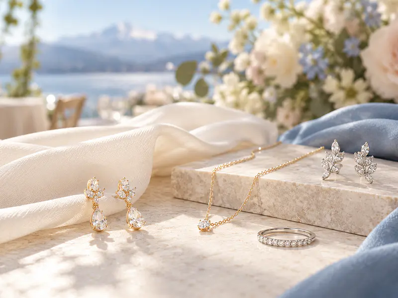 Qué joyas usar en una boda: guía para invitadas de día y de noche
