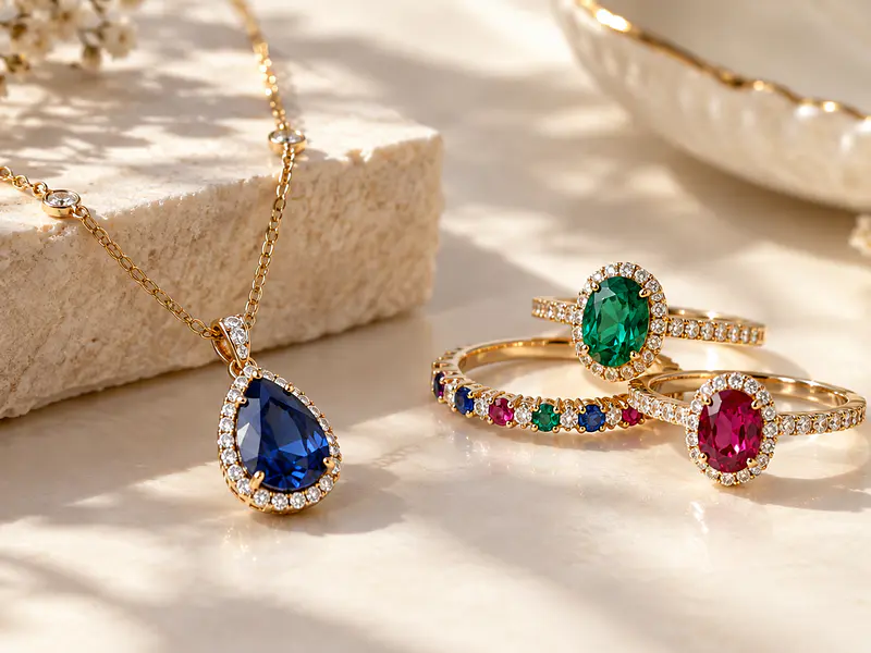 Joyas con piedras de color: cómo combinar tonos y metales