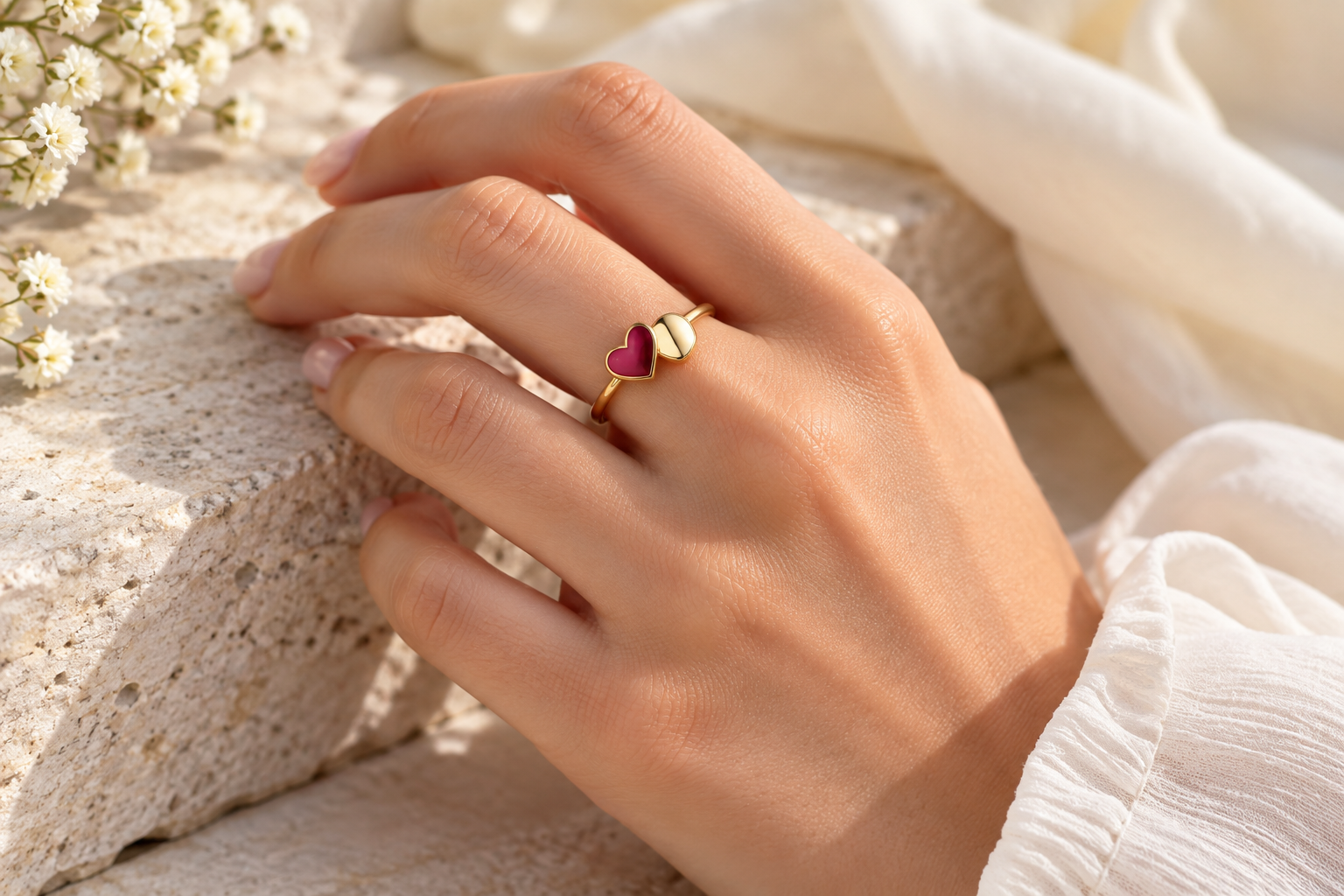 Anillo de corazón: cómo elegirlo para regalar y usarlo a diario