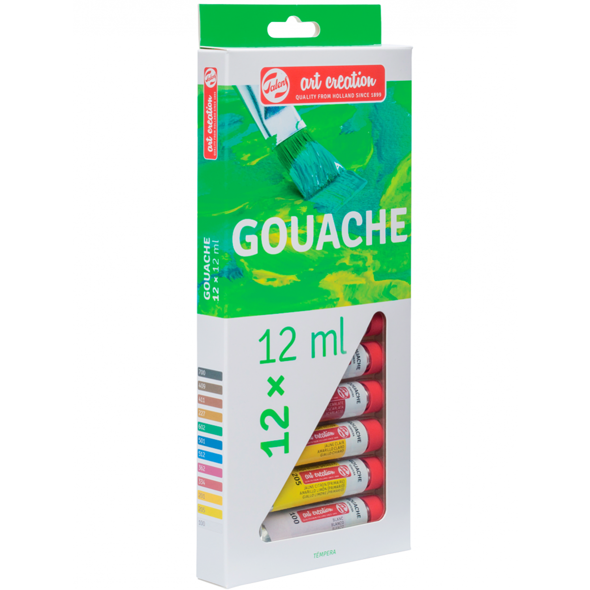 BRUSTRO Artists Gouache - Juego De 24 Colores X Tubos De