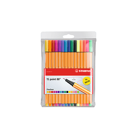 Set 15 Lápices Stabilo Point 88