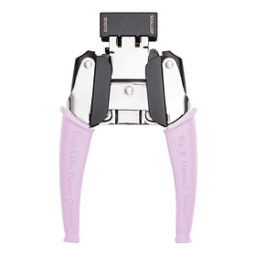 Retro Corner Chomper - Morada (Scallop & Cloud)