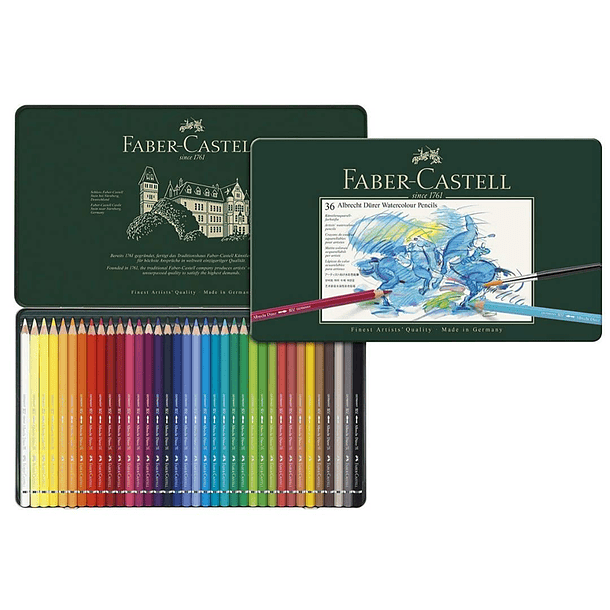 Lápiz de Color Acuarelable A.Dürer x36 Colores 