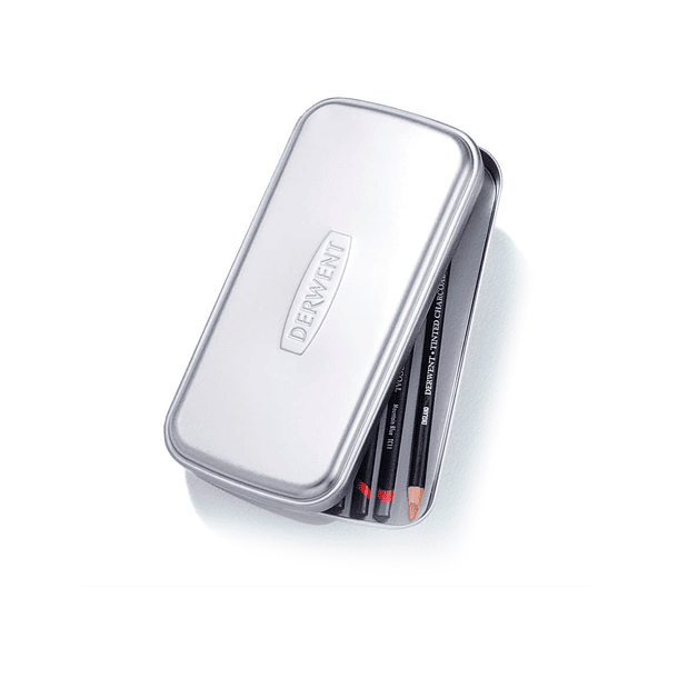 Estuche Metálico para Lápices con Separación Derwent 1