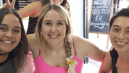 Taller de lettering junto a Pamebri