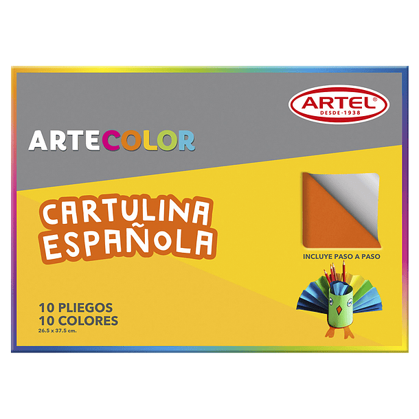 Artecolor Cartulina Española 10hjs 