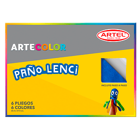 Artecolor Paño Lenci 6 colores 20X30 cm