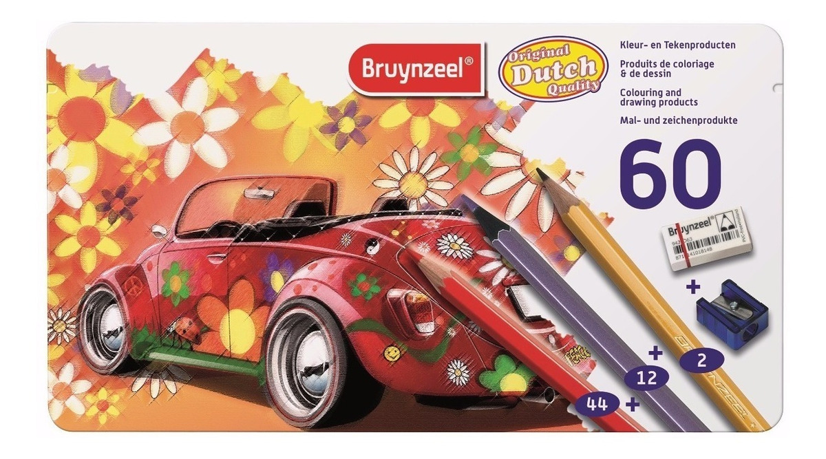 Lápices de Colores con 60 productos Bruynzeel | La Casa del Arte