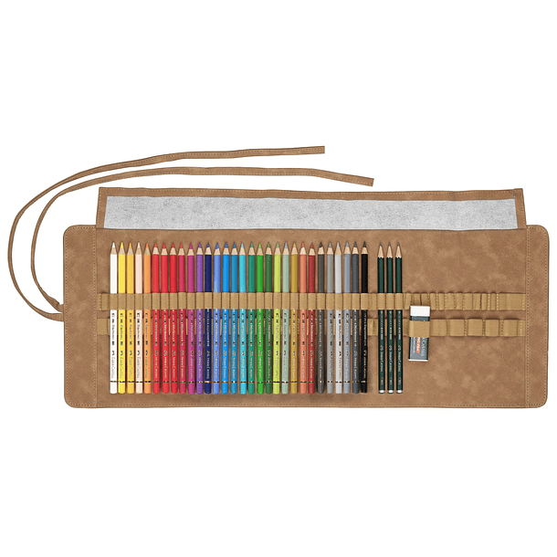 Estuche enrollable para Bellas Artes Faber Castell  2