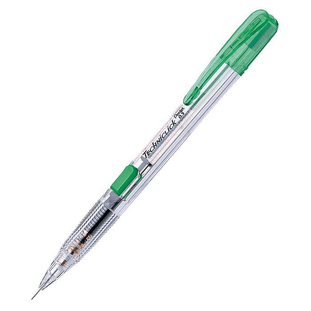 Portaminas Techniclick 0,5mm. Verde Pentel 