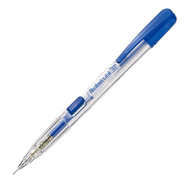 Portaminas Techniclick 0,7mm. Azul Pentel 