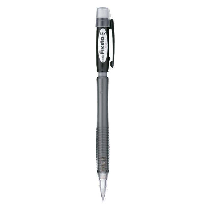 Pentel Fiesta Ii Expositor De 36 Portaminas Hb 0.7mm Con Goma Incluye