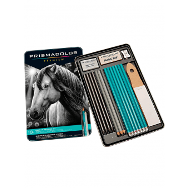 Lápices Grafito Prismacolor Set 18 Piezas 1