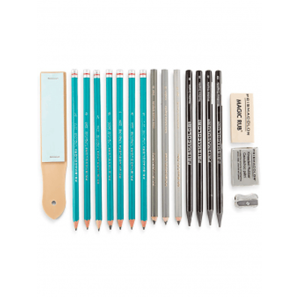 Lápices Grafito Prismacolor Set 18 Piezas 2