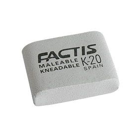 Goma Factis caucho Amasar para artistas Milan