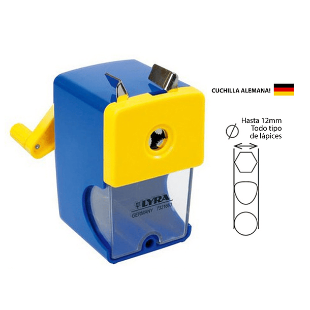 Sacapuntas Lyra Sobre Mesa Manual  