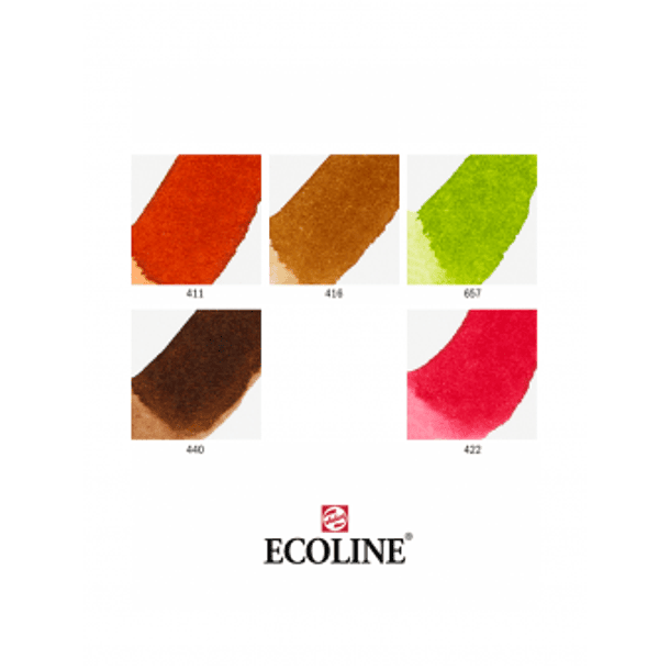 Marcadores Acuarela Ecoline Set 5 Otoño 3