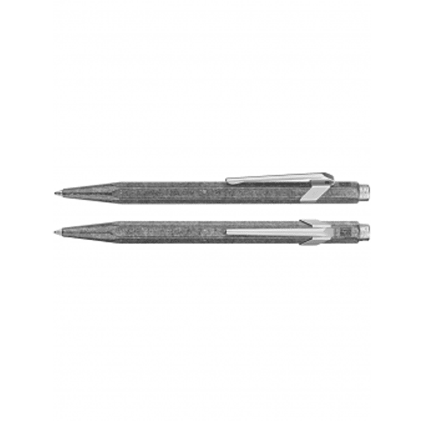 Bolígrafo Caran D Ache 849 Plateado (Original) 4