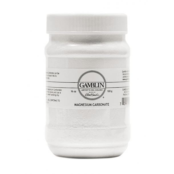 Carbonato de Magnesio Gamblin 16oz (100gr) 