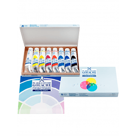 Gouache Talens Set 8 Colores Tubos 20ml