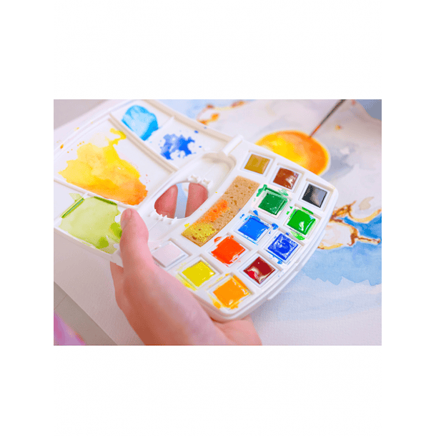 Acuarela en Pastillas Talens Art Creation Set 12 4