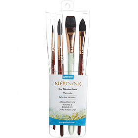 Pincel Acuarela Neptune Princeton Set 4