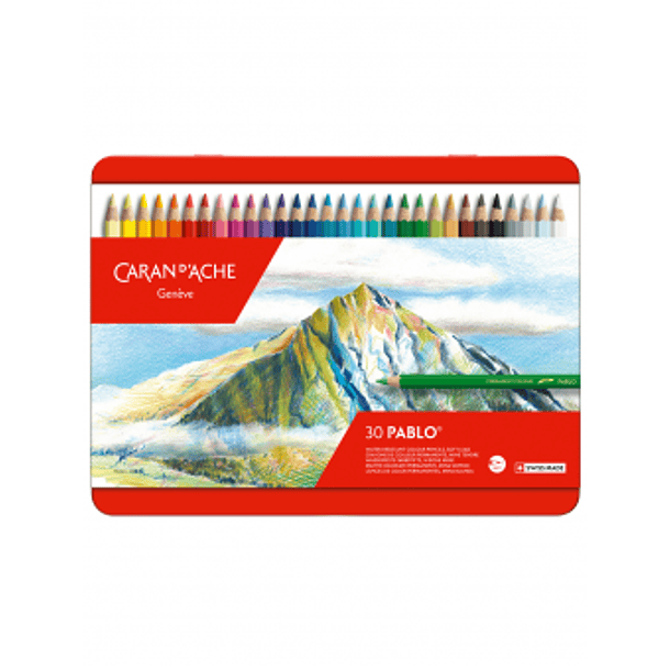 Lápices de Colores Pablo Caran D Ache Set 30 1